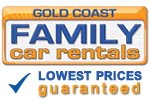 Family Car Rentals - Gold Coast Airport, Queensland, Australia
