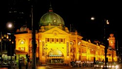 Flinders Train Station, Melbourne
