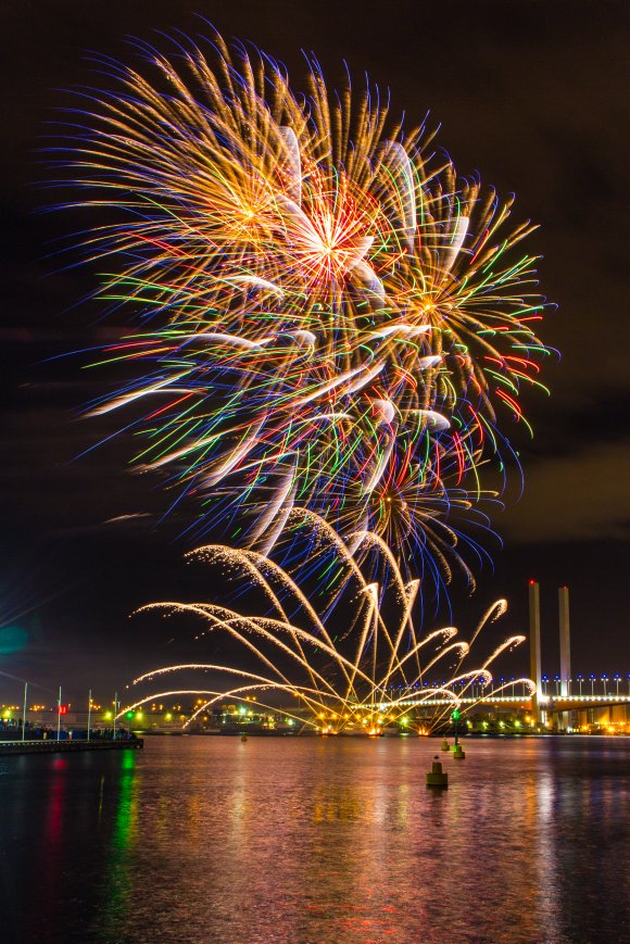 Melbourne Winter Fireworks