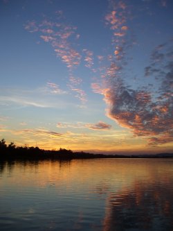 Sunset Over Lake Kununurra