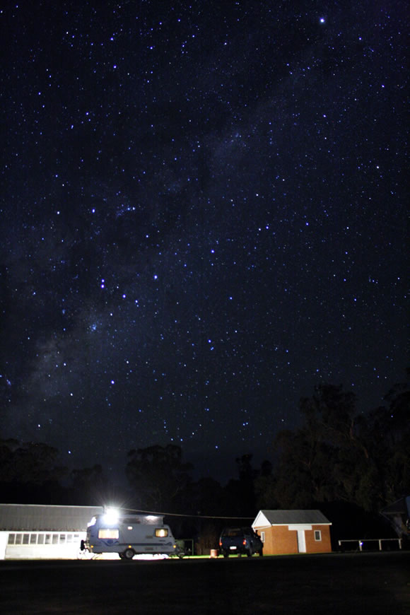 Night Sky At Melrose, Sa