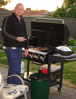 Hubby And The Aussie Bbq