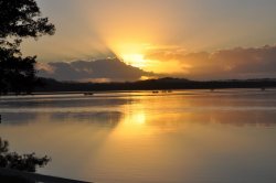 Sunrise At Myall Lakes