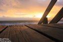 Sunset On The Beach Boardwalk