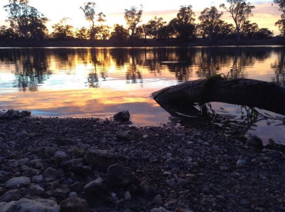 Sunrise Over The Murray River, Swan Reach