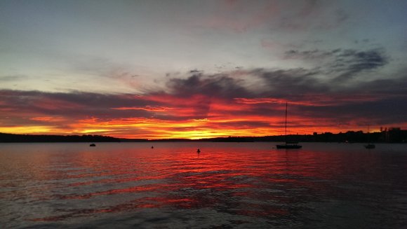 Sydney Harbour Winter Sunrise