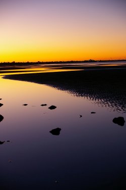 sunset on sandgate - sandgate