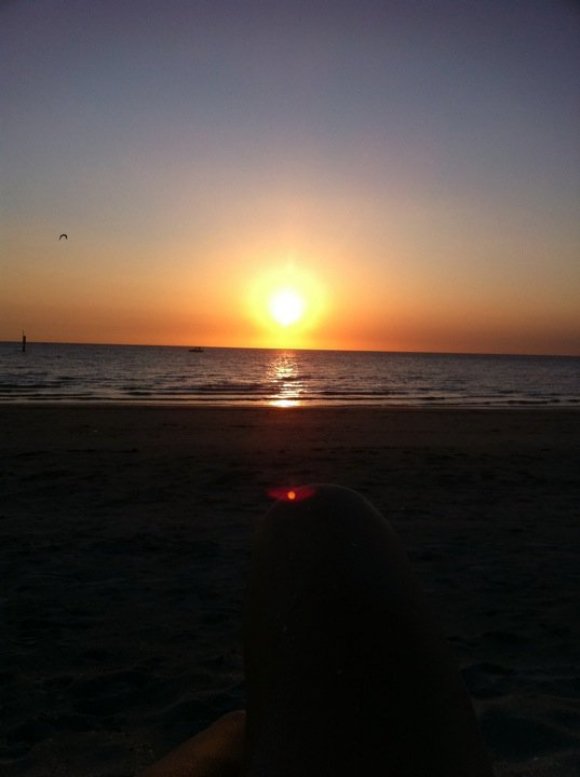 Sunset At Mordialloc Beach