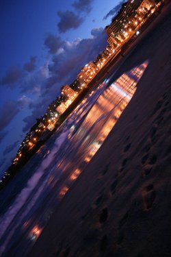 Coogee Bay At Night