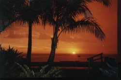 SUNSET AT MORETON ISLAND