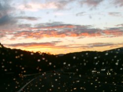 Rainy Sunset