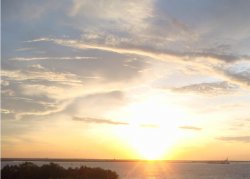 Sunset Over Mandorah Island