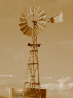 Lone Windmill - The Essence Of Australia