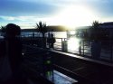 Drinks at sunset - Manly Wharf