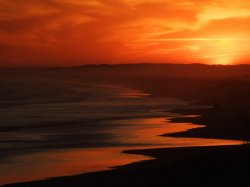Sunset Ay Birubi Beach