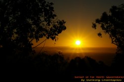 Sunset Of Far North Queensland