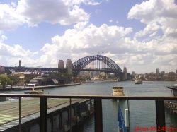 Sydney Harbour With Amazing Clouds