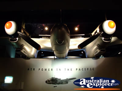 Plane Closeup in the Australian War Memorial . . . CLICK TO VIEW ALL AUSTRALIAN WAR MEMORIAL (AIRCRAFT) POSTCARDS