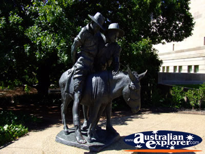 Dark Sculpture at Australian War Memorial . . . VIEW ALL AUSTRALIAN WAR MEMORIAL - MUSEUM PHOTOGRAPHS