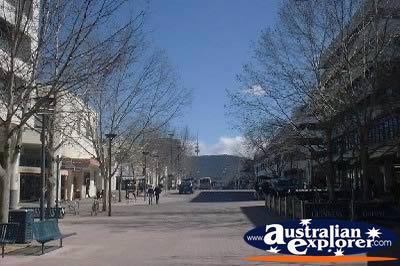 Pretty Shot of the Canberra Civic . . . CLICK TO VIEW ALL CANBERRA POSTCARDS