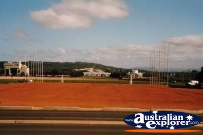 The Old and New Parliament House . . . CLICK TO VIEW ALL PARLIAMENT HOUSE POSTCARDS