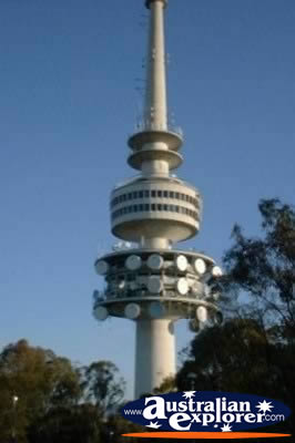 Canberra Telstra Tower . . . CLICK TO VIEW ALL CANBERRA POSTCARDS