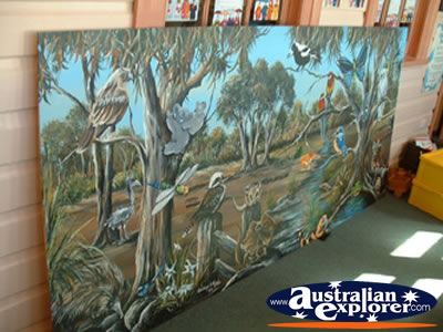Bald Blair School Mural . . . VIEW ALL BALD BLAIR PHOTOGRAPHS