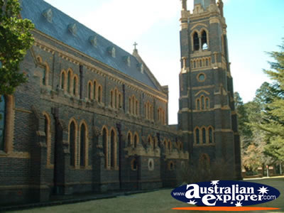 Cathedral in Armidale . . . CLICK TO VIEW ALL ARMIDALE POSTCARDS