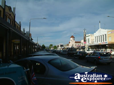Cars Parked at Goulburn Street . . . CLICK TO VIEW ALL GOULBURN POSTCARDS