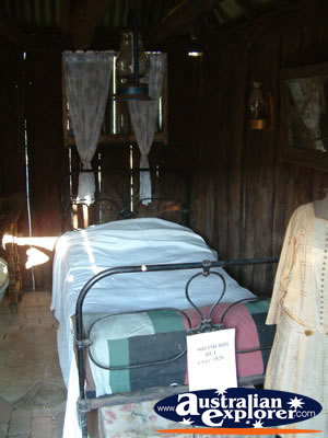 Canowindra Historical Museum Bed . . . CLICK TO VIEW ALL CANOWINDRA HISTORICAL MUSEUM POSTCARDS