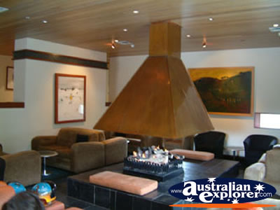 Thredbo Inside Thredbo Alpine Hotel . . . CLICK TO VIEW ALL THREDBO POSTCARDS