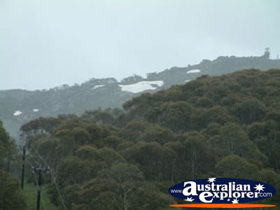 View off Thredbo Mountains . . . CLICK TO VIEW ALL THREDBO POSTCARDS