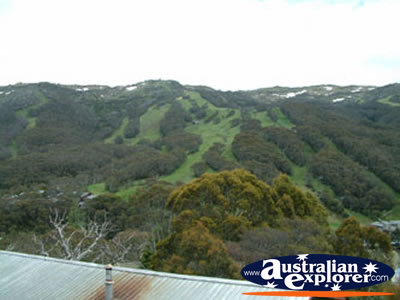 View of Thredbo . . . CLICK TO VIEW ALL THREDBO POSTCARDS