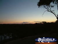 Narrandera Lake Talbot Caravan Park Sunset . . . CLICK TO ENLARGE