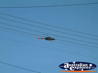 Boorowa ABC Helicopter Arriving . . . CLICK TO ENLARGE