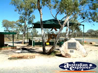 The rest stop on the road to Wilcannia . . . CLICK TO ENLARGE