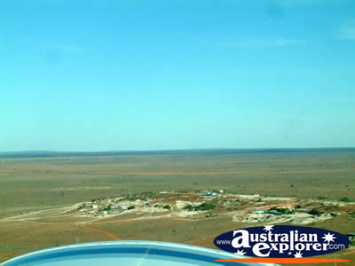 NSW's Sky View of White Cliffs . . . VIEW ALL WHITE CLIFFS FROM THE AIR PHOTOGRAPHS