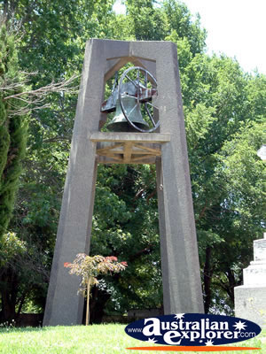 Braidwood Church bell . . . VIEW ALL BRAIDWOOD PHOTOGRAPHS