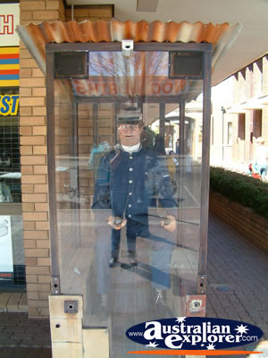 Old Dubbo Gaol Policeman Display . . . VIEW ALL DUBBO PHOTOGRAPHS