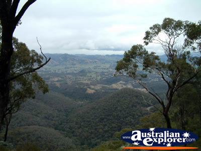 Nundle from Hanging Rock . . . CLICK TO VIEW ALL NUNDLE POSTCARDS