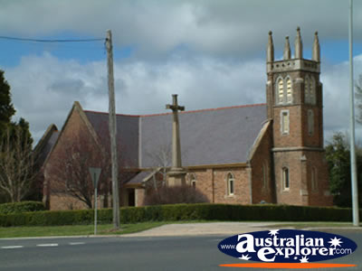 Blayney Church . . . CLICK TO VIEW ALL BLAYNEY POSTCARDS