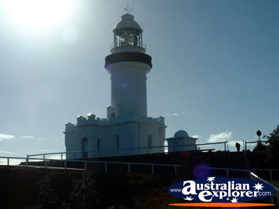 Byron Bay Lighthouse Side View . . . CLICK TO VIEW ALL BYRON BAY (LIGHTHOUSE) POSTCARDS