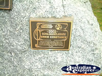 Tamworth Ernie Constance Award . . . CLICK TO ENLARGE