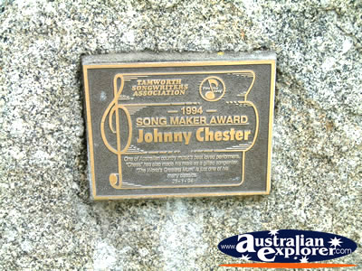 Tamworth Johnny Chester Award . . . CLICK TO VIEW ALL TAMWORTH POSTCARDS
