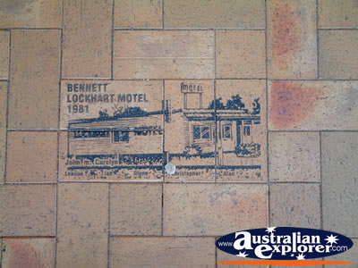 Lockhart Drawings and History in Footpath . . . VIEW ALL LOCKHART PHOTOGRAPHS