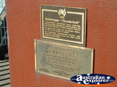 Uralla Plaques . . . VIEW ALL URALLA PHOTOGRAPHS