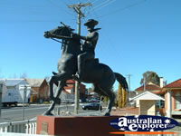 Captain Thunderbolt Statue At Uralla . . . CLICK TO ENLARGE