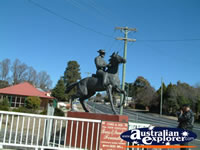 Captain Thunderbolt Statue . . . CLICK TO ENLARGE