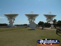 Australian Telescope Dishes in Narrabri . . . CLICK TO ENLARGE
