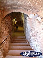 Lightning Ridge Walk in Mine Stairs . . . CLICK TO ENLARGE